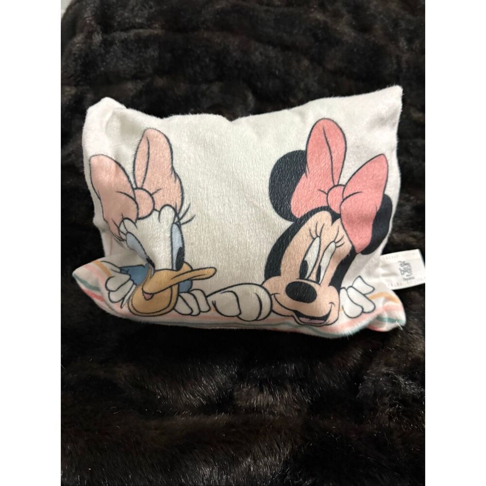 Providencia Disney Baby Babies Minnie Daisy Duck Vintage Pillow 14x10